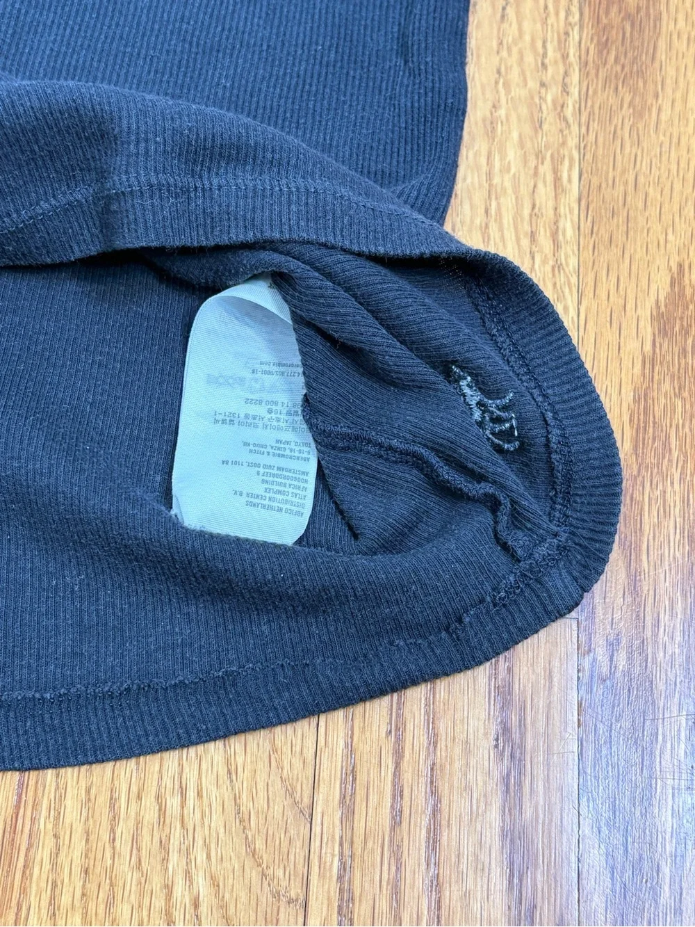 Vintage Y2K Abercrombie & Fitch 2000s Lace Trim Ribbed Cami Tank Top - Picture 12 of 15
